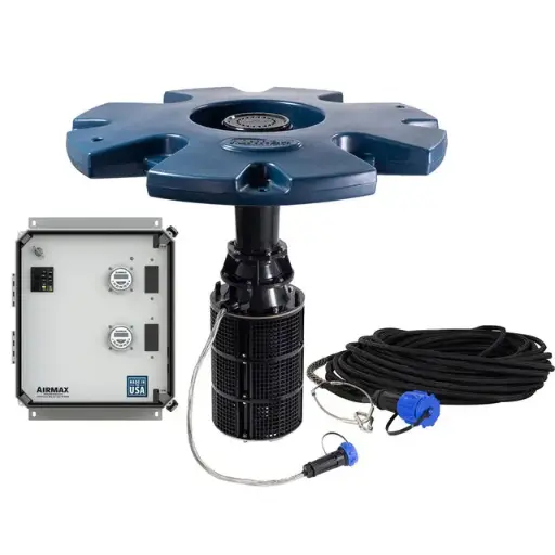 [AM653003-PP] Airmax PondSeries 1/2 HP 230v 3 Pattern NEMA 3R CTRL Panel 100' 12/3 Polyflex 100'