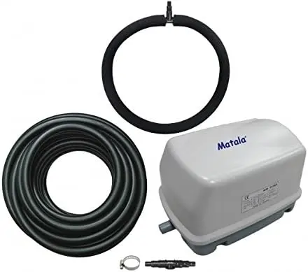 [MTMEA Pro 1] Matala HK-25LP Air Pump + OD-8 Air Diffuser + 20ft 3/8" Weighted Air Hose (MTMEAPRO1)