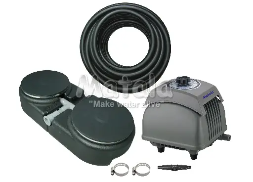 [MTMEA Pro 5 Plus] Matala HK-80LH Air Pump + MDB22 Air Diffuser + 30ft 3/8" Weighted Air Hose (MTMEAPRO5PLUS)