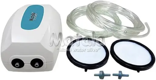 [MTMEA Pro Mini 2000] Matala 9LP Air Pump + 2 x MD-3W Air Diffuser + 60ft 5/32" Air Hose (MTMEAPROMINI2000)