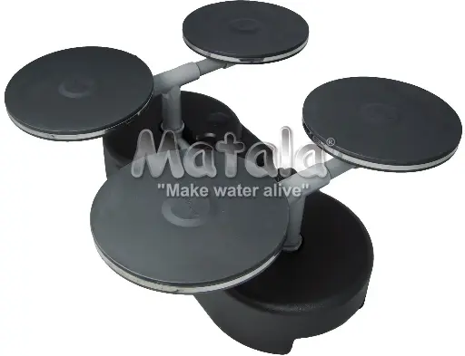 [MTMDB24] Matala 4 x 9" Air Disc Diffuser with Double Base