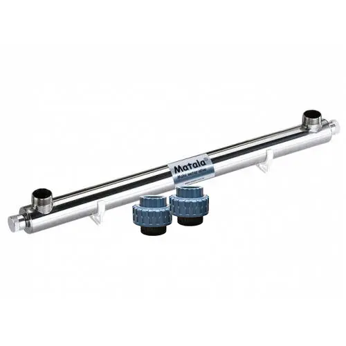 [MTSS-L75WU] Matala Stainless Steel UV Clarifier 75 watt, electronic ballast
(includes 2" Unions)
