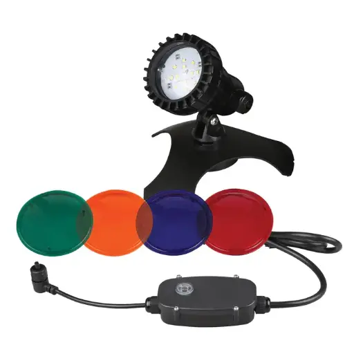 [SU02387] Pondmaster LED 1-SET Light w/ Transformer 18ft