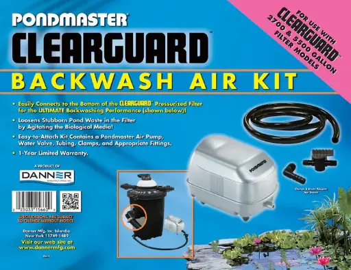 [SU15670] Pondmaster Clearguard Large Air Kit for Pressurized Filter (use with all 8 and 16 Models)