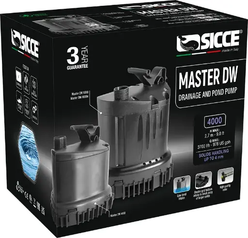 [SIC147] Sicce - MASTER DW 4000 Pump - 978 gph