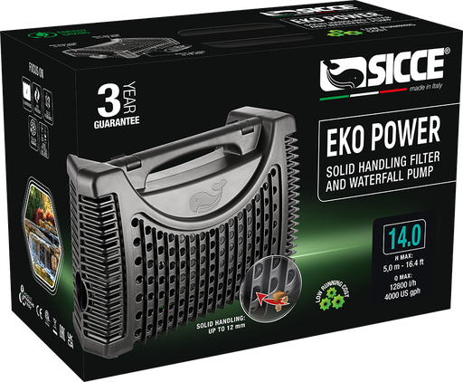 [SIC577] Sicce - EKO POWER 14 Pond Pump - 4000 gphPumping for Koi and Ornamental Ponds