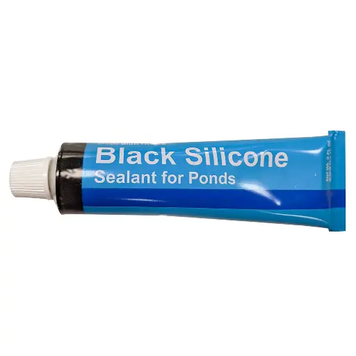 [PB1427] Blue Thumb 3oz. Black Silicone Tube