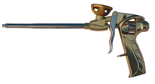 [PB1663] Blue Thumb Foam Dispensing Gun- Gold