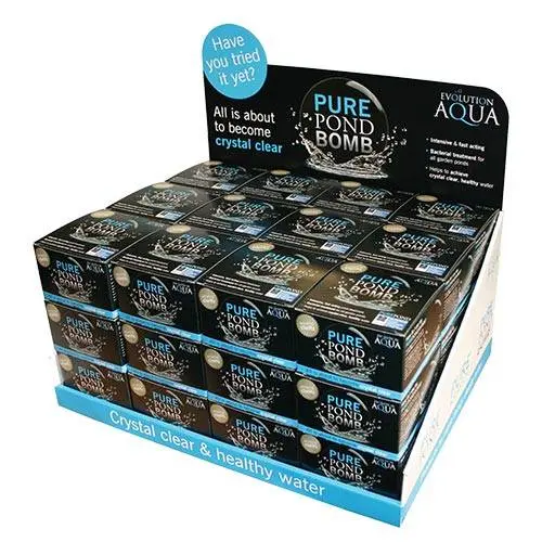 [EVPONDBOMB36] Evolution AquaPond Bomb (Counter top display - 36 pack)