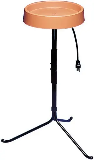 [AL400] Allied Precision 12" Heated Bird Bath w/stand