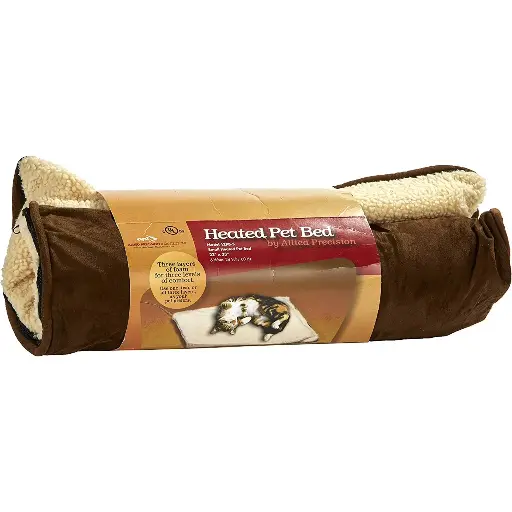 [AL12PB-S] Allied Precision Round Heated Pet Bed (23" Diameter)