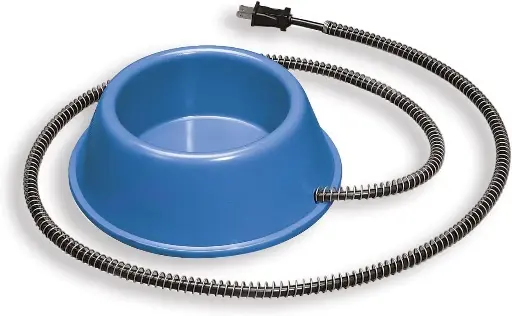 [AL1B] Allied Precision 1 Qt. Heated Plastic Pet Bowl