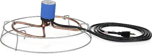 [FIP-429] Farm Innovators Submergible Pond De-icer with Cage W/ 10' Cord 