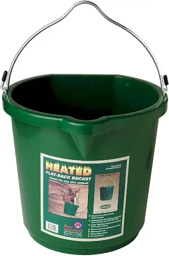 [FIFB-120] Farm Innovators "All Seasons" Oversized 5-Gallon Heated Flat-Back Bucket 