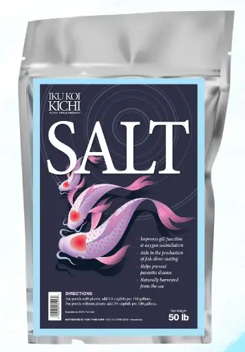 [KKSALT50] IKU KOI KICHI SALT 50 lb.