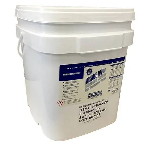 [ML10PBD2X200] Ecological 2oz. MICROBE-LIFT Prof. Blend Dry (P.V.A. Packets) 200pc.