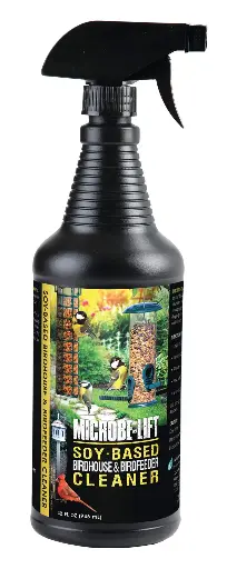 [ML10SBBC8] DISCONTINUED_  Ecological 8oz. MICROBE-LIFT Soy-Based Birdhouse & Bird Feeder Cleaner