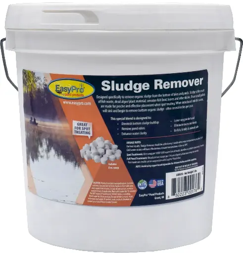 [EAPRABB05X] Easy Pro Sludge Remover Pellets, 5lb pail - 3 gram pellets and 8 oz. application scoop