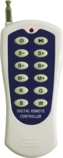 [EAPRCLEDRC] Easy Pro Remote Control for Cabrio Color Changing LED Lights