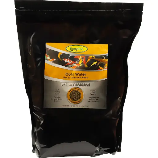 [EAPRCWF5] Easy Pro EasyPro Platinum Koi & Goldfish Food - Cold Weather Food, 5lb bag