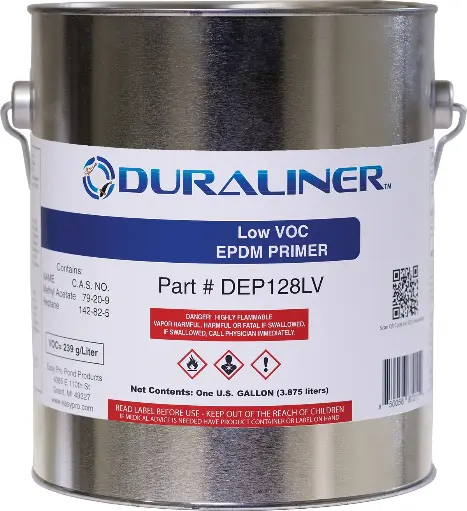 [EAPRDEP128LV] Easy Pro DuraLiner LVOC EPDM Primer 1gal
