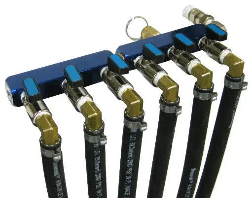 [EAPRERP6V] Easy Pro ERP valved outlet assembly - 6 valved outlet