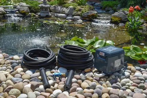 [EAPRLA2] Easy Pro Stratus KLC Koi Pond Aeration Kit - 2000-15000 gallons - 36 watts, 2 diffusers