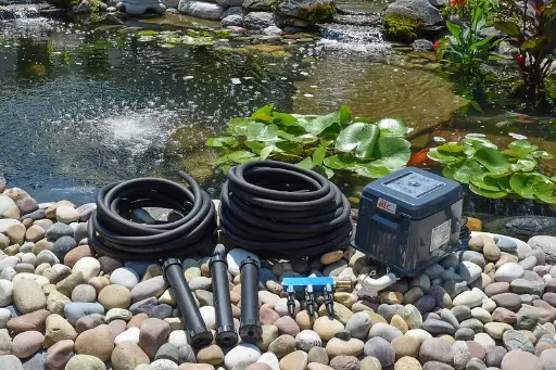 [EAPRLA3] Easy Pro Stratus KLC Koi Pond Aeration Kit - up to 3000-22,500 gallons - 60 watts, 3 diffusers