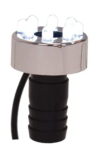 [EAPRLED8B] Easy Pro Tranquil Décor Fountain - One LED barbed light ring with transformer