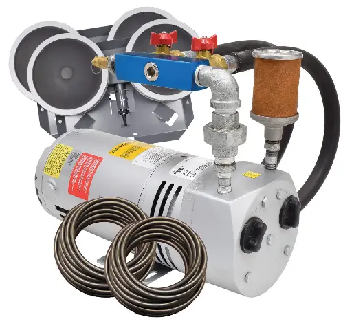 [EAPRPA50W] Easy Pro Rotary Vane Pond Aeration System- 1/4 HP Kit w/ Quick Sink Tubing