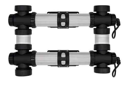 [EAPRPCU110W] Easy Pro Pro-Clear Stainless Steel UV light - 2" unions in/out - 110 watt