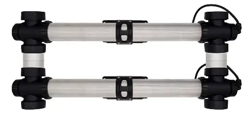 [EAPRPCU150W] Easy Pro Pro-Clear Stainless Steel UV light - 2" unions in/out - 150 watt