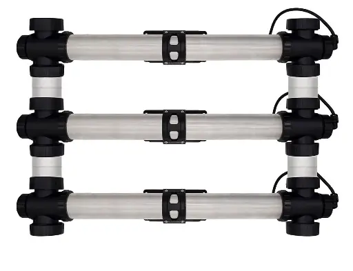 [EAPRPCU225W] Easy Pro Pro-Clear Stainless Steel UV light - 2" unions in/out - 225 watt