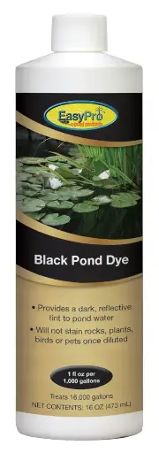 [EAPRPD16B] Easy Pro Black Pond Dye, 16 fl oz (1 pint), treats 16,000 gallons