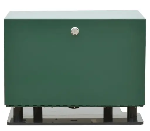 [EAPRSC18G2] Easy Pro Steel SC18 Cabinet with 230volt fan and Ground mount; 11 1/2" x 18" x 14 1/2"