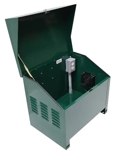[EAPRSC22D1] Easy Pro Deluxe Lockable Steel Cabinet; 115 volt; 16.5W x 22" L x 19" H