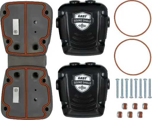 [EAPRSSU50] Easy Pro Sound Shield conversion Kit for existing 1/2 HP GAST Rocking Piston Compressor