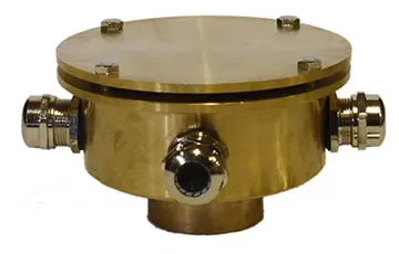 [EAPRUJ4B] Easy Pro Bronze Underwater Junction Box - 4 ports with 1" fpt bottom inlet