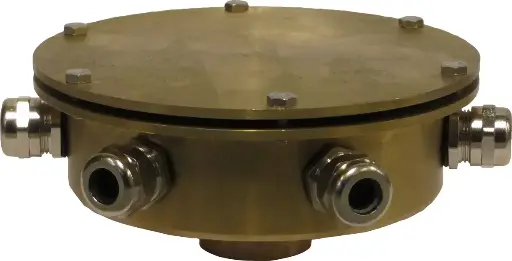 [EAPRUJ8B] Easy Pro Bronze Underwater Junction Box - 8 ports with 1" fpt bottom inlet