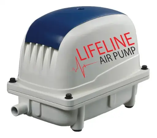 [SVLL-140] Anjon Manufacturing LifeLine Air Pump – 4.94 CFM for 25,000 Gallon Ponds