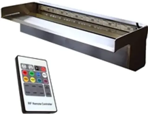 [SVSSNF36CC] Anjon Manufacturing 36" SS Color Changing Spillway w/ Remote