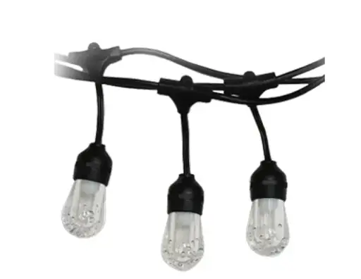 [SVISL12X1.0W-AO] Anjon Manufacturing (12) 1-Watt String Lights (Add On)