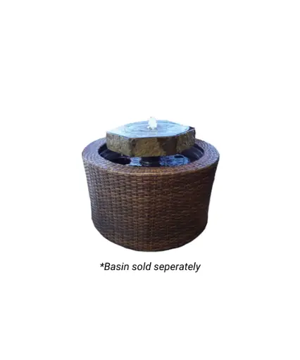 [SVBSF-18] Anjon Manufacturing Round Birdbath Basalt