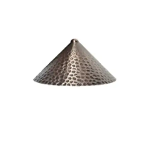 [SV3WTXTPLH-BZ] Anjon Manufacturing Brass 3-Watt Textured Path Light Hood