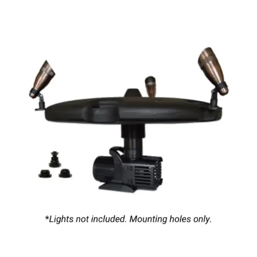 [SVAFF125200QD] Anjon Manufacturing 1.25 HP Floating Fountain w/ 200’ QD Cord & 5 Patterns