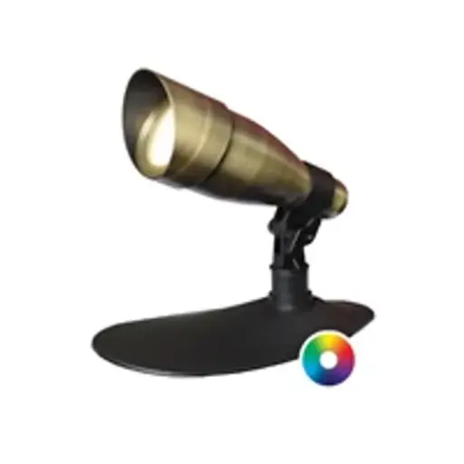 [SV9WCC] Anjon Manufacturing 9-Watt Color Changing Brass Light