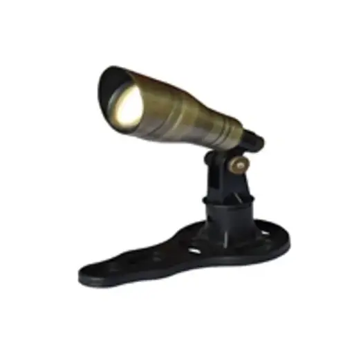 [SV3WSPOT] Anjon Manufacturing 3-Watt LED Brass Spotlight