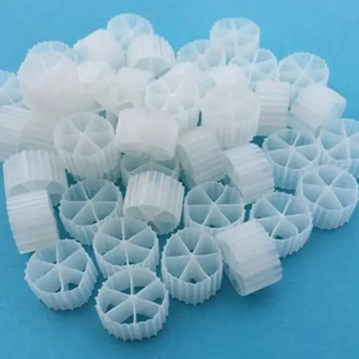 [SVBC-6-1] Anjon Manufacturing 0.63” x 0.4” Bio Comb Fluidized Bed Bio Media - 1 Cubic Foot