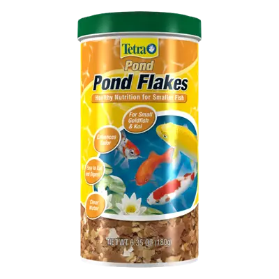 [TPED16210] Tetra Flaked Pond Food, 6.35 oz, 1 L