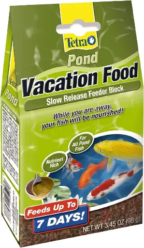 [TPED16477] Tetra Pond Vacation Food, Slow Release Feeder Block 3.45 oz